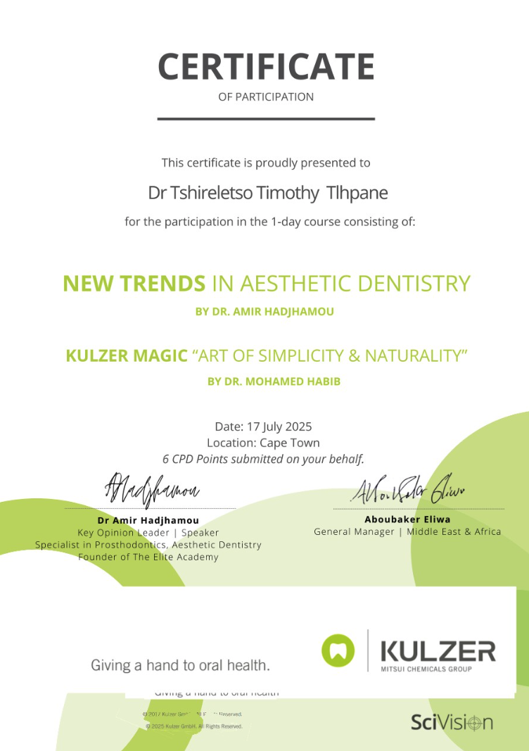 New Trends of Aesthetic Dentistry